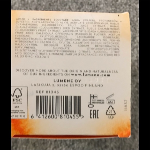 Lameness Finland Brightening gel mask Nordic -C - Picture 6 of 6